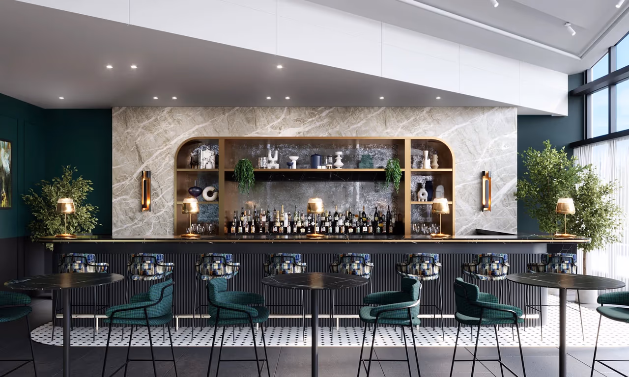 Amex Amsterdam Centurion Lounge Bar