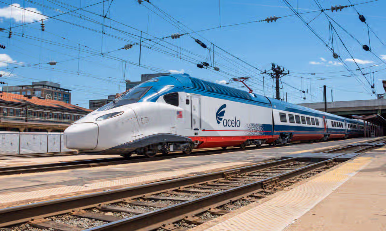 Amtrak NextGen Acela train