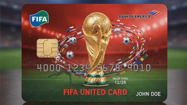Bank of America Offers Exclusive FIFA World Cup 2026 Custom Card Design