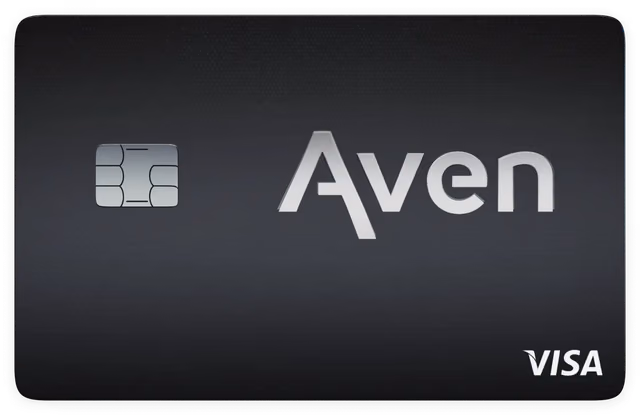 Aven Rewards Visa Credit Card art
