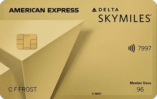 Delta SkyMiles® Gold American Express Card card image