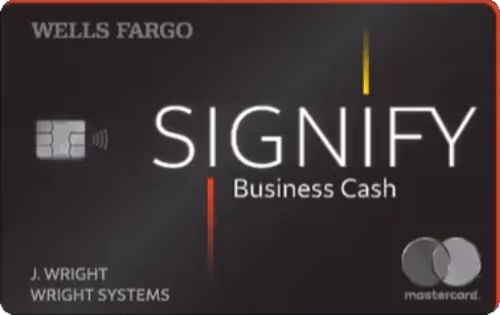 Wells Fargo Signify Business Cash Card card image