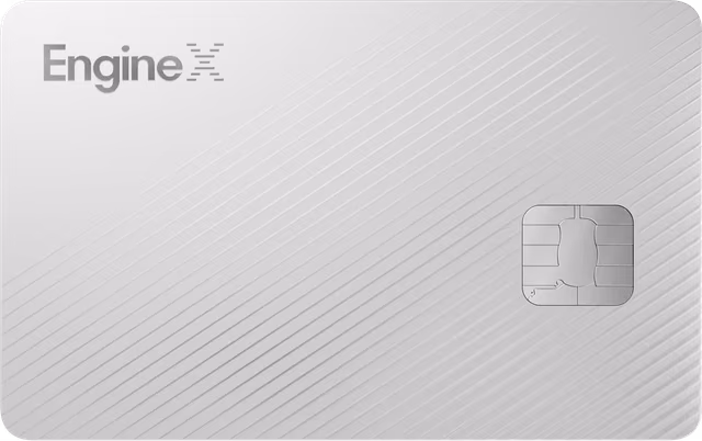 Engine X Visa Commercial Card art