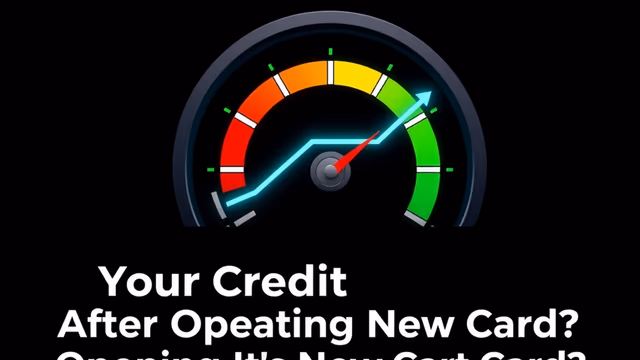 Why Your Credit Score Dropped After Opening a New Card (And When It Recovers)