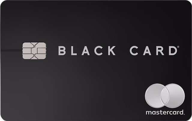 Luxury Card Mastercard Black Card art