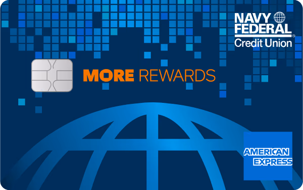 Navy Federal More Rewards American Express Card art