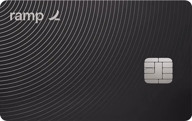 Ramp Visa Corporate Card art