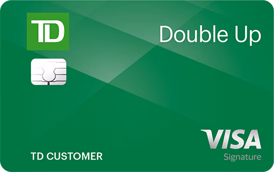 TD Double Up Credit Card art